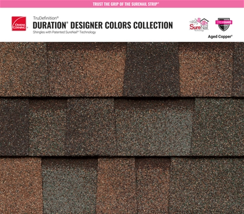 TruDefinition Duration Designer Colors Collection - Aged Copper