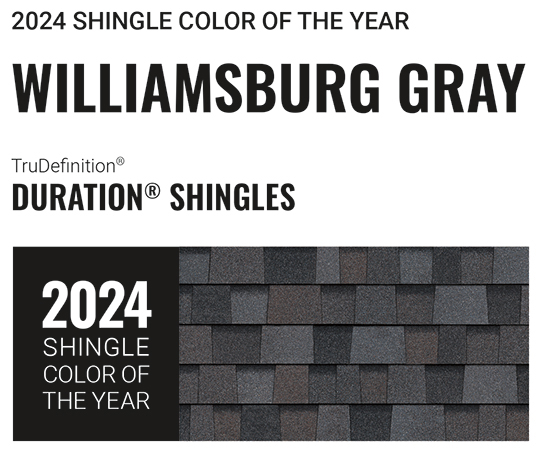 2024 shingle color of the year!